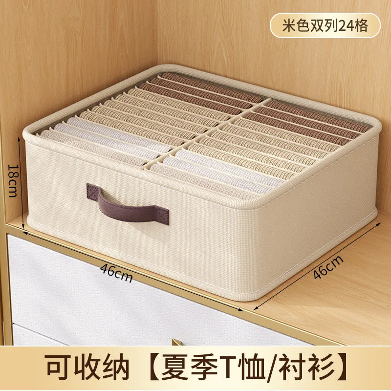 Clothes Storage Box Drawer Wardrobe Organizer