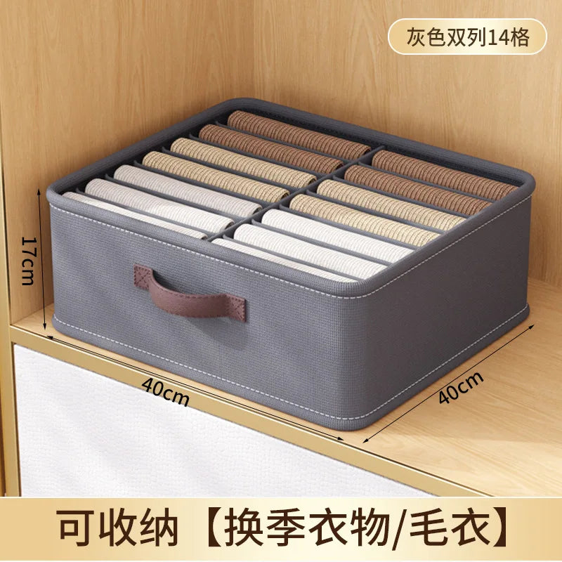 Clothes Storage Box Drawer Wardrobe Organizer